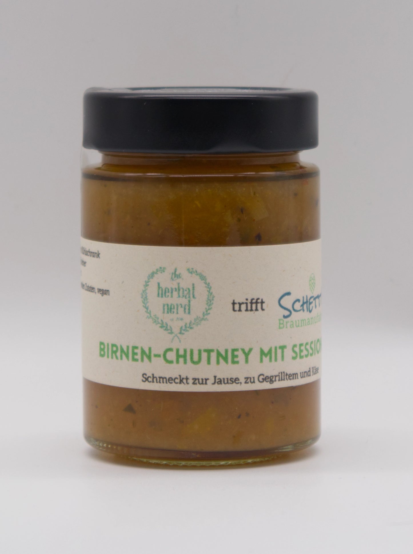 Birnen Chutney mit Session IPA