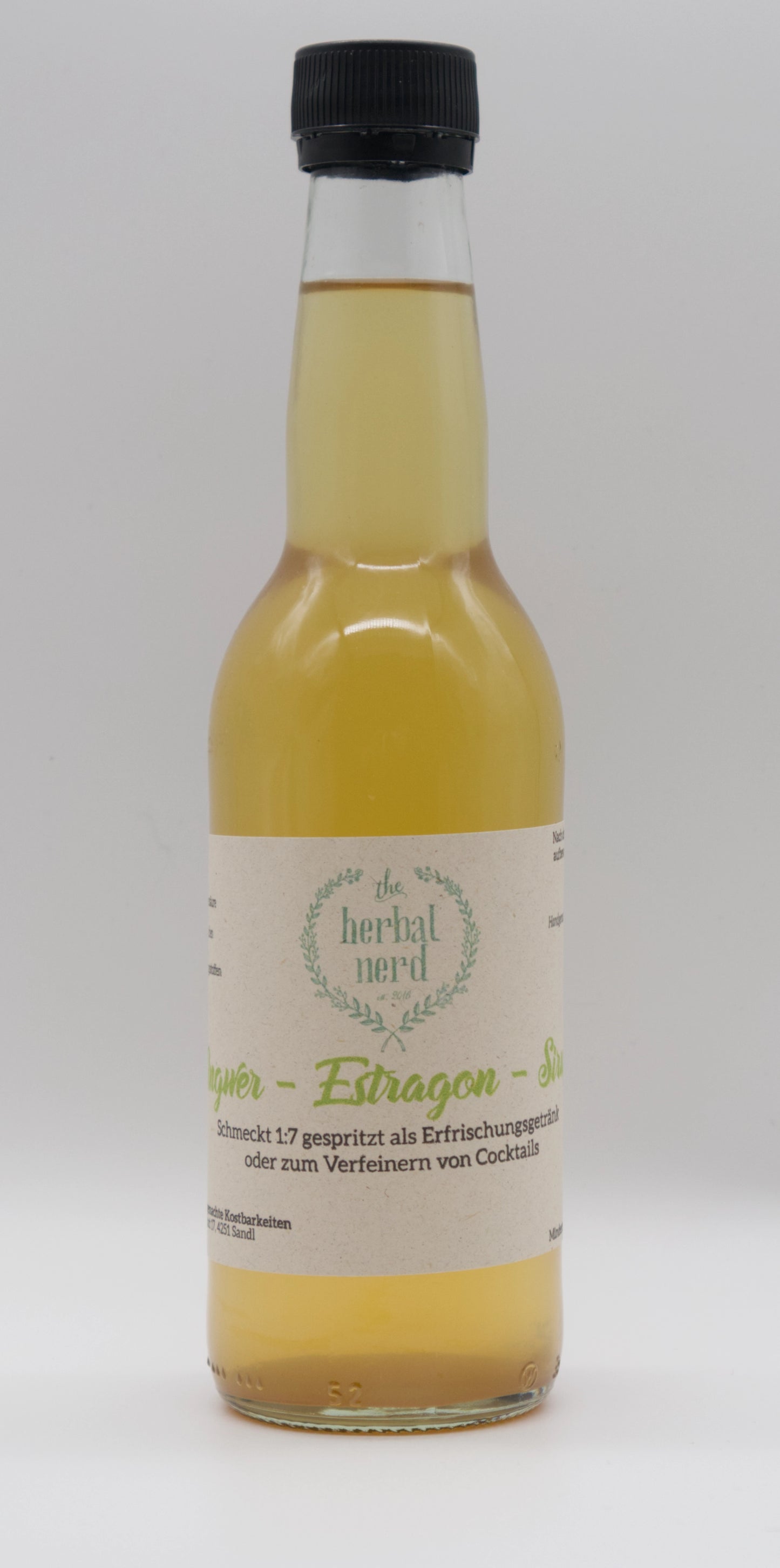 Ingwer-Estragon Sirup